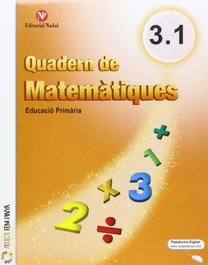Quadern matemàtiques 3r.primaria. Trimestral, VV.AA - NADAL EDARCA EDITORIAL