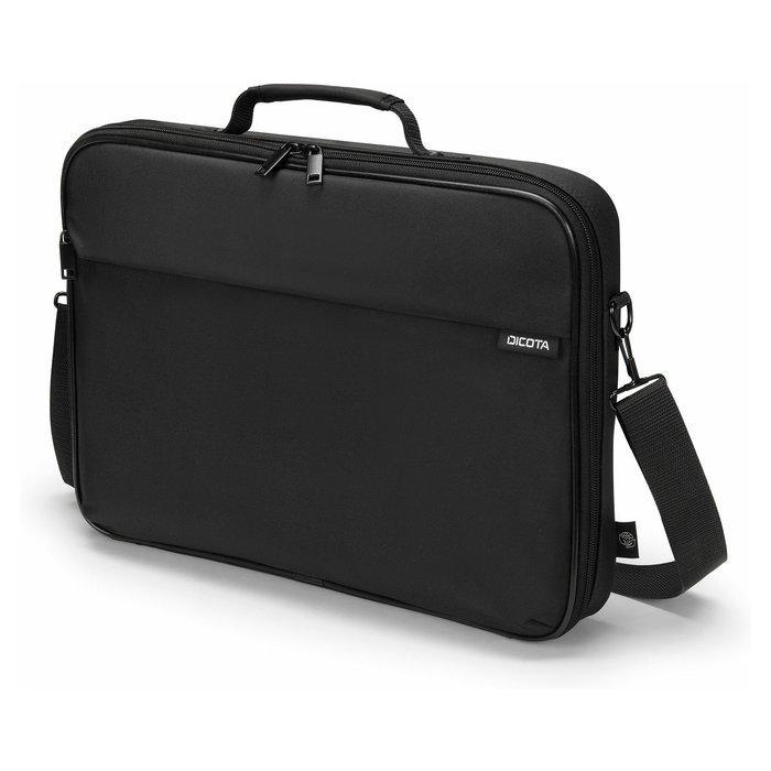 Dicota Funda Multi ONE Clamshell para Portátil 13-14.1", Negro, D32087-RPET, Resistente a Golpes, Con Materiales Reciclados