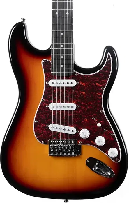 EKO ST100 Guitarra Eléctrica Tipo Strat Sunburst EKO ST100 Guitarra Eléctrica Tipo Strat Sunburst