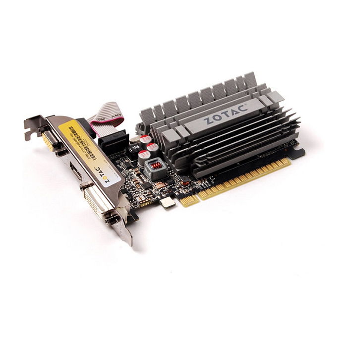 Zotac ZT-71115-20L GeForce GT 730 Tarjeta Gráfica 4GB GDDR3 Pasiva Low Profile
