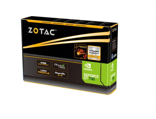 Zotac ZT-71115-20L Tarjeta Gráfica NVIDIA GeForce GT 730 4 GB GDDR3