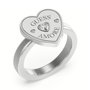 Guess Anillo Guess Amore JUBR05059JWRH54 Talla 54