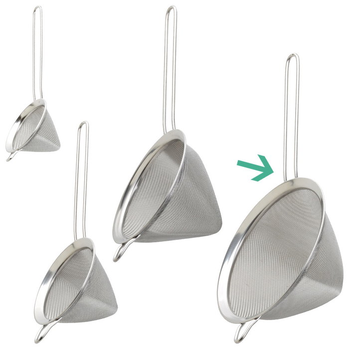 1946 Colador Cónico 1946 Diámetro 20 cm Acero Inoxidable 18/10