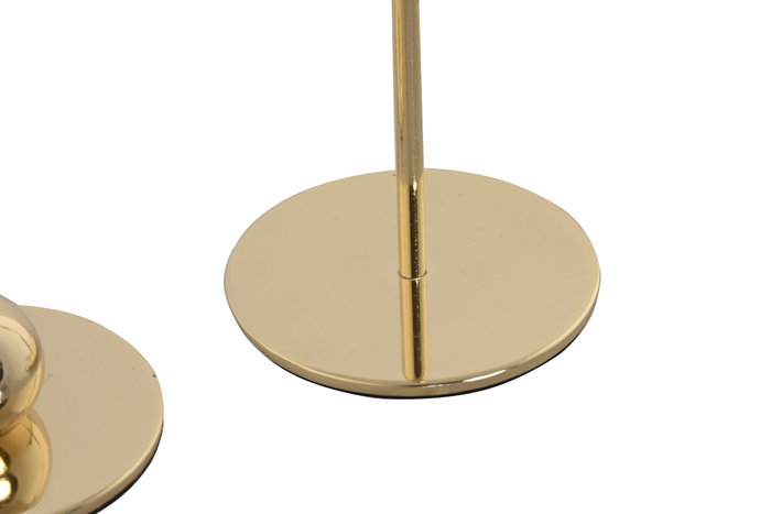 DKD Home Decor Candelabro Golden Glam Dorado 8 x 26.4 x 8 cm Set de 2 Piezas DKD Home Decor Candelabro Golden Glam Dorado 8 x 26.4 x 8 cm Set de 2 Piezas