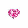 Placa identificativa para collar Imarc Heart Rosa