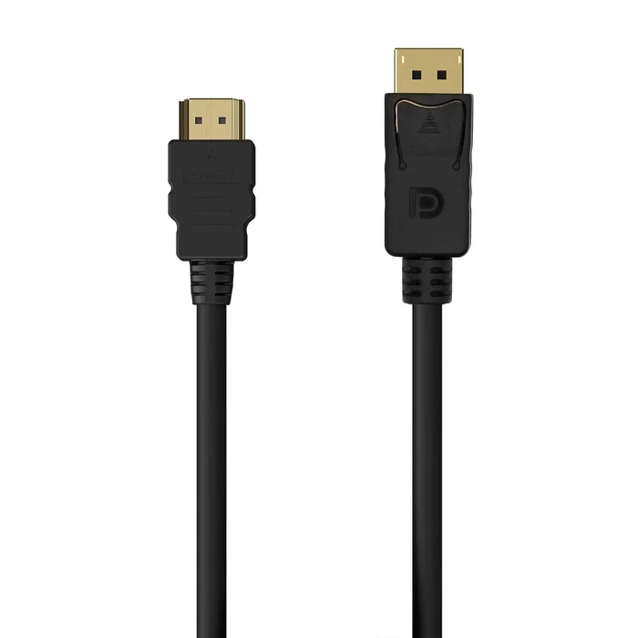 AISENS - CABLE CONVERSOR DISPLAYPORT A HDMI, DP/M-HDMI/M, NEGRO, 1.5M AISENS - CABLE CONVERSOR DISPLAYPORT A HDMI, DP/M-HDMI/M, NEGRO, 1.5M
