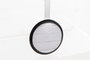 DKD Home Decor Reloj de Pared Scandi Natural Blanco 5 x 56 x 32 cm (2 Unidades)