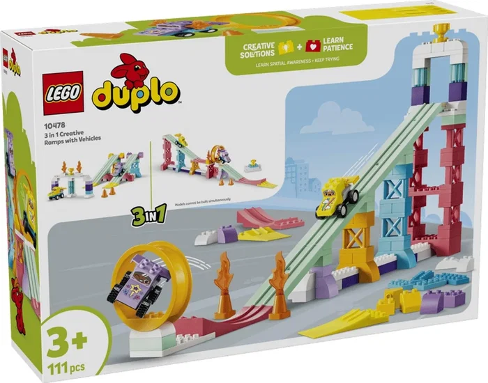 LEGO DUPLO Rampas Creativas 3 en 1 con Vehículos 10478 LEGO DUPLO Rampas Creativas 3 en 1 con Vehículos 10478