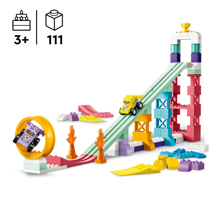 LEGO DUPLO Rampas Creativas 3 en 1 con Vehículos 10478 LEGO DUPLO Rampas Creativas 3 en 1 con Vehículos 10478