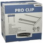 Fellowes 100 Fasteners de plástico Pro Clip blanco (100 mm)
