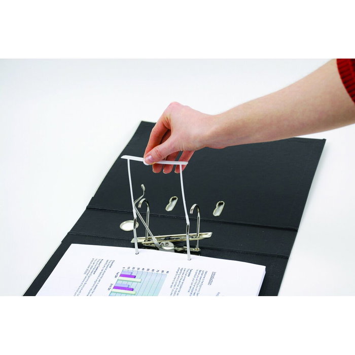 Fellowes 100 Fasteners de plástico Pro Clip blanco (100 mm) Fellowes 100 Fasteners de plástico Pro Clip blanco (100 mm)