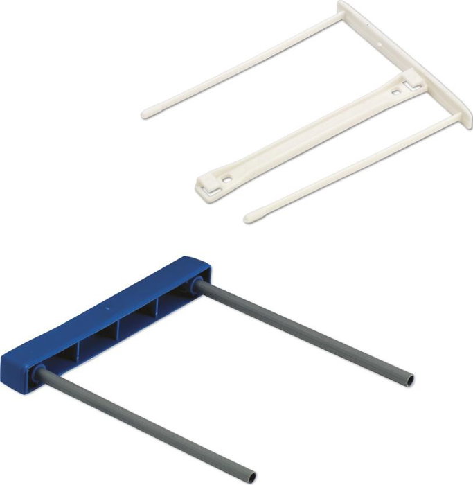 Fellowes 100 Fasteners de plástico Pro Clip blanco (100 mm) Fellowes 100 Fasteners de plástico Pro Clip blanco (100 mm)
