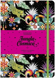 PLAZA & JANES, Cuaderno con láminas para colorear (Jungla Cósmica), Catalina Estrada