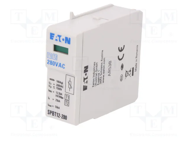 EATON ELECTRIC Cartucho para pararrayos Tipo 1+2 280VAC