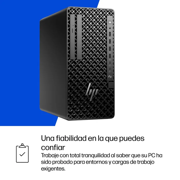 HP Z1 Tower G1i Workstation - Intel Core Ultra 7 265 - 32 GB RAM DDR5 - 1 TB SSD - NVIDIA GeForce RTX 5060 8 GB - Windows 11 Pro - Torre AI PC - Wolf Pro Security