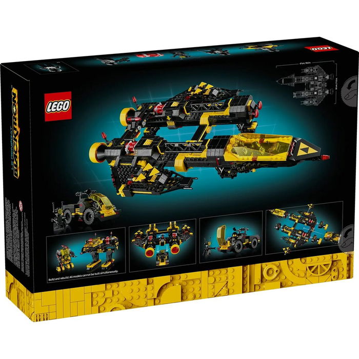 LEGO Icons 10355 Blacktron Renegade - Juego de Construcción de 1151 Piezas para Adultos 18+