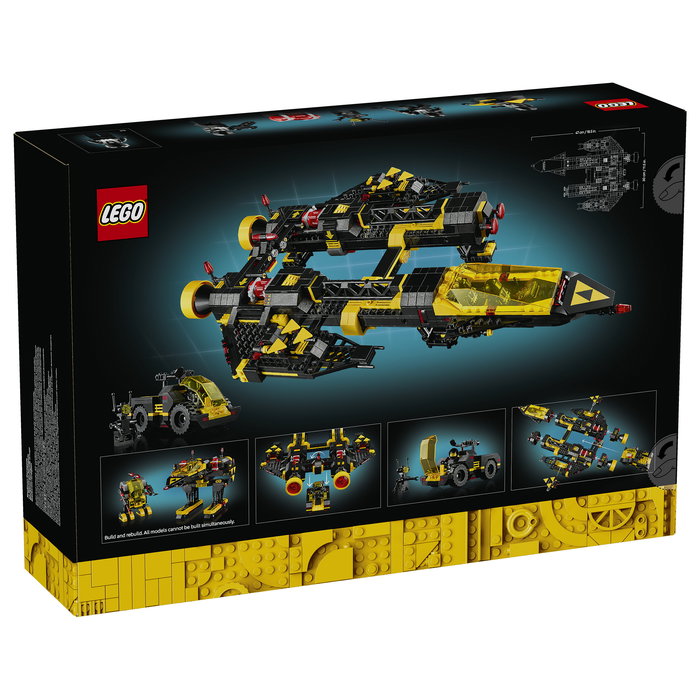 LEGO Icons 10355 Blacktron Renegade - Juego de Construcción de 1151 Piezas, 18+ Años, Modelo Coleccionable