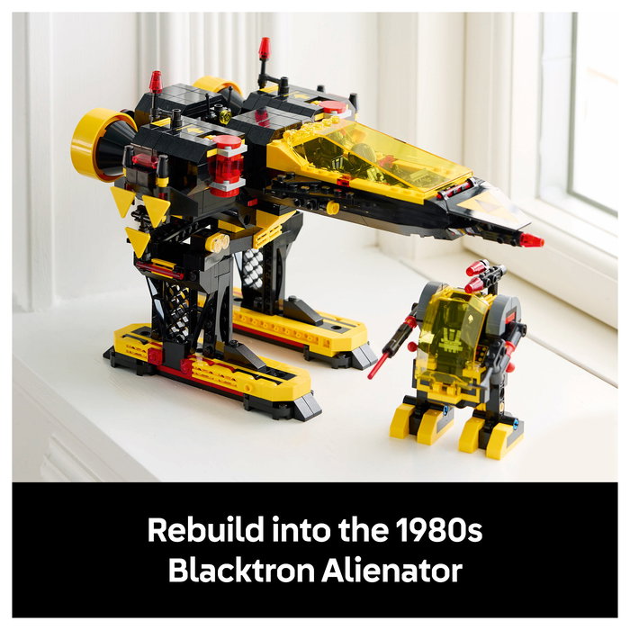 LEGO Icons 10355 Blacktron Renegade - Juego de Construcción de 1151 Piezas, 18+ Años, Modelo Coleccionable