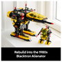 LEGO Icons 10355 Blacktron Renegade - Juego de Construcción de 1151 Piezas, 18+ Años, Modelo Coleccionable
