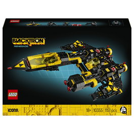 LEGO Icons 10355 Blacktron Renegade - Juego de Construcción de 1151 Piezas, 18+ Años, Modelo Coleccionable