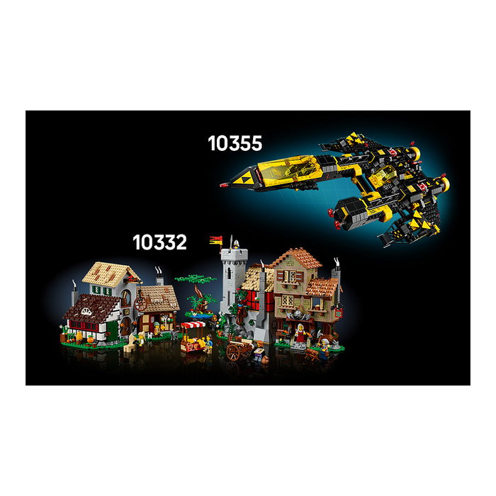LEGO Icons 10355 Blacktron Renegade - Juego de Construcción de 1151 Piezas, 18+ Años, Modelo Coleccionable