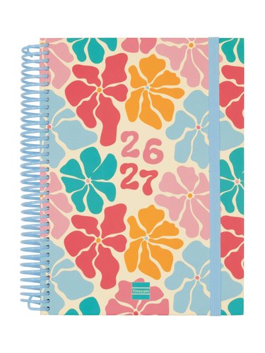 Finocam Agenda Diva para Estudiantes Espiral Curso 2026-2027 155x212mm