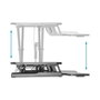 Digitus DA-90380-1 Elevador de escritorio ergonómico