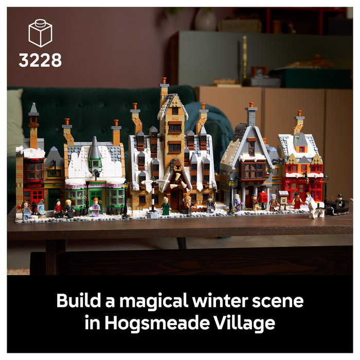 LEGO 76457 Harry Potter Aldea de Hogsmeade - Edición para Coleccionistas