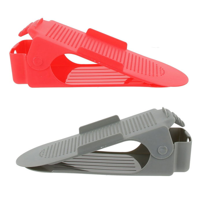 Idebox Set de 2 Organizadores de Calzado Ajustables