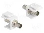 DeLOCK 86348 Adaptador de fibra óptica SC blanco
