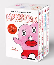 TOMODOMO COMICS Pack menstruoso: Menstru, tu amiga fiel, vol.1-4