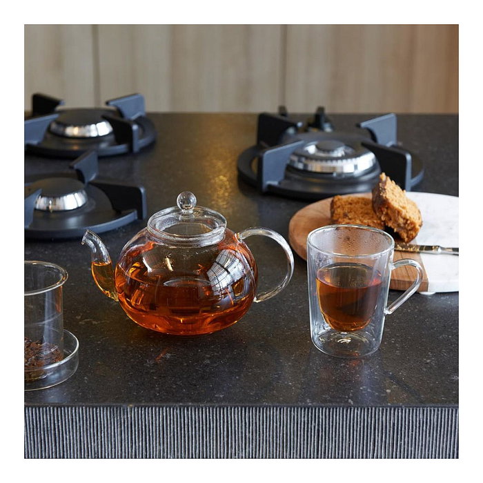Bredemeijer Tetera Verona de Vidrio con Filtro de Té de 1 l Bredemeijer Tetera Verona de Vidrio con Filtro de Té de 1 l