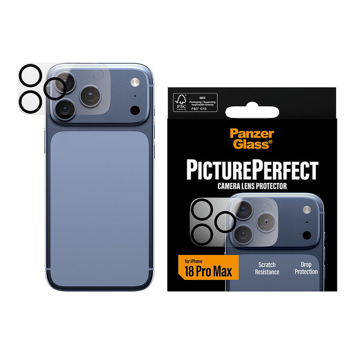 PanzerGlass PicturePerfect Camera Lens Protector iPhone 18 Pro Max
