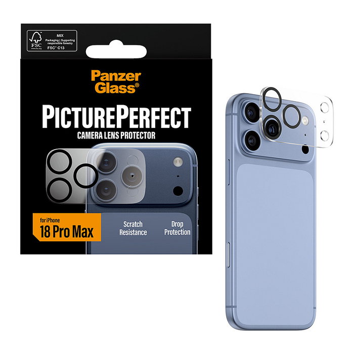 PanzerGlass PicturePerfect Camera Lens Protector iPhone 18 Pro Max