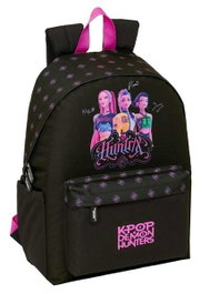 SAFTA Mochila para Portátil K-pop Demon Hunters Negra 14,1 pulgadas