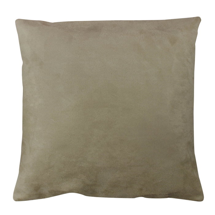 Aberto Design Cojín A11761 de Poliéster Gris 43x43 cm para Decoración y Confort Máximo