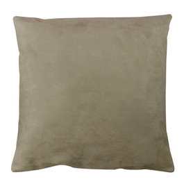 Aberto Design Cojín A11761 de Poliéster Gris 43x43 cm para Decoración y Confort Máximo