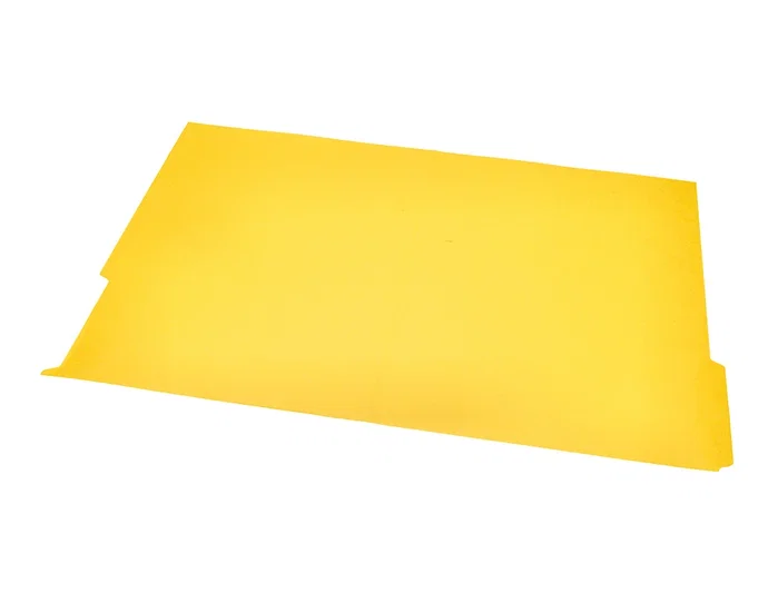 Liderpapel Subcarpeta de cartulina con pestaña derecha, color amarillo, A4 Liderpapel Subcarpeta de cartulina con pestaña derecha, color amarillo, A4