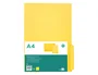 Liderpapel Subcarpeta de cartulina con pestaña derecha, color amarillo, A4