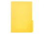 Liderpapel Subcarpeta de cartulina con pestaña derecha, color amarillo, A4