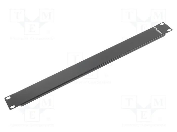 Lanberg AK-1401-B Panel ciego 1U Negro para 19 pulgadas