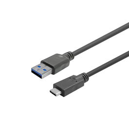 Vivolink Cable USB-C Macho a USB-A Macho 3m Negro