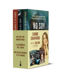 Pack Carme Chaparro: No soy un monstruo, La química del odio y No decepciones a tu padre - BOOKET