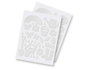 Scrapbook Adhesives by 3L Adhesivo espuma 3D formas del jardín blanco 48u.