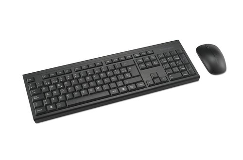 Kensington KM150 EQ Conjunto de teclado y ratón inalámbricos Negro Kensington KM150 EQ Conjunto de teclado y ratón inalámbricos Negro