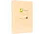 Q-connect Papel color Din A3 80gr crema, 500 hojas. Ideal para impresoras inkjet, láser y fotocopiadoras. Certificado PEFC.