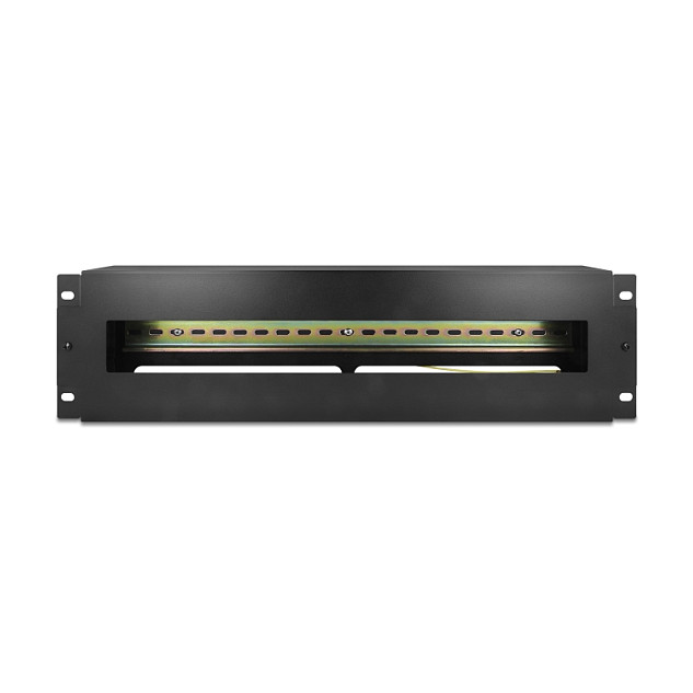 DeLOCK 67197 Panel para interruptores automáticos de metal Negro 3 HE DeLOCK 67197 Panel para interruptores automáticos de metal Negro 3 HE