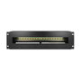 DeLOCK 67197 Panel para interruptores automáticos de metal Negro 3 HE