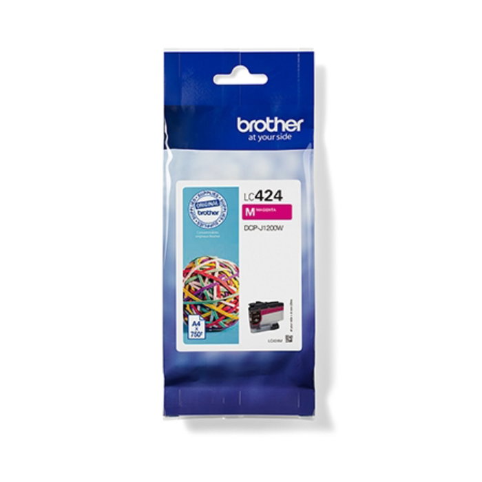 Brother Cartucho de Tinta Original LC424M Magenta Brother Cartucho de Tinta Original LC424M Magenta