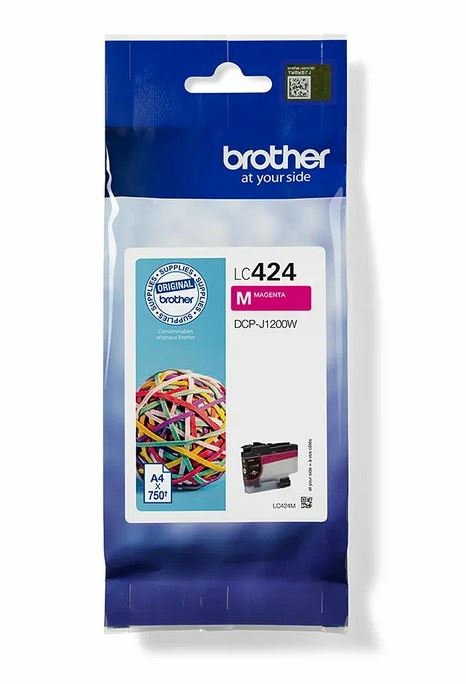 Brother Cartucho de Tinta Original LC424M Magenta Brother Cartucho de Tinta Original LC424M Magenta
